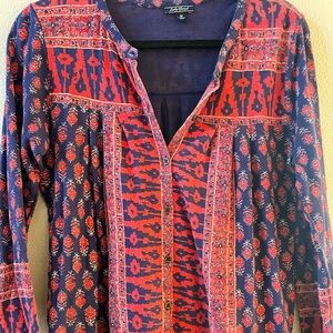 Boho Lucky Brand Botton Top